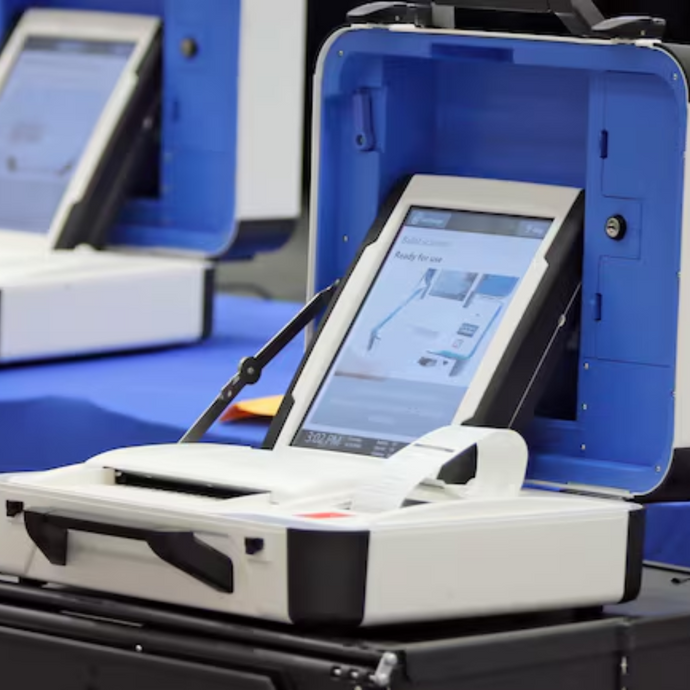 The Evolution of U.S. Voting Machines: From Paper to Pixels